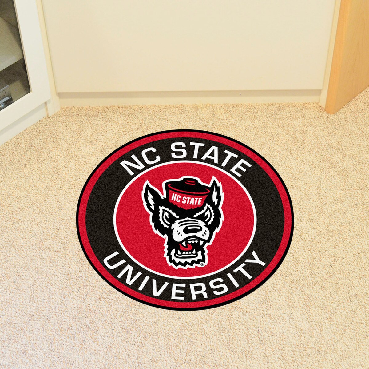 NC State Roundel Mat 27" diameter
